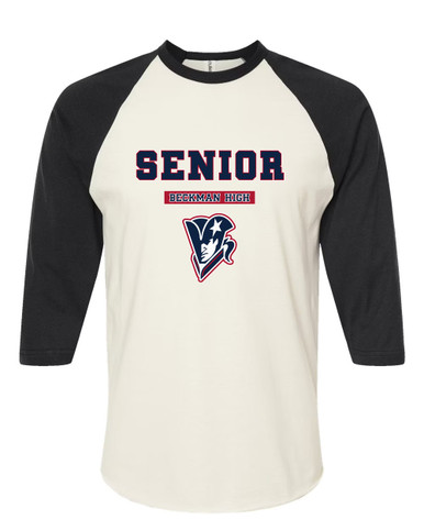 Beckman Patriots Senior #2 Women's Baseball T-Shirt