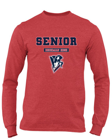 Beckman Patriots Senior #2 Men's LS T-Shirt