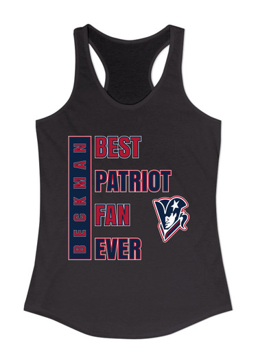 Beckman Patriots Best Patriot Fan Women's Tank Top