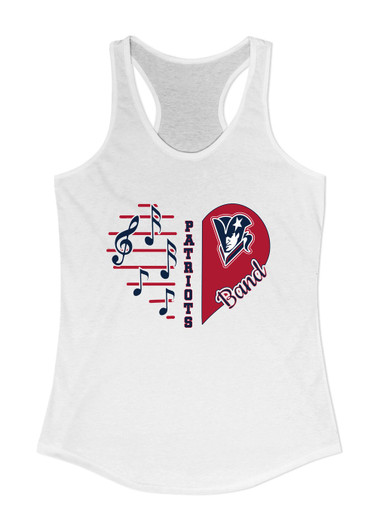 Beckman Patriots Heart Band Women's Tank Top