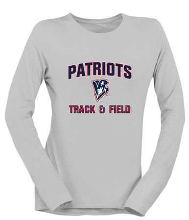 Beckman Patriots Track & Field Women's LS T-Shirt