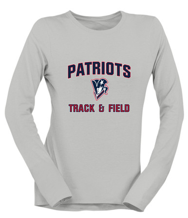 Beckman Patriots Track & Field Women's Premium LS T-Shirt
