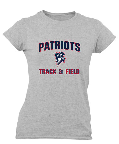 Beckman Patriots Track & Field Women's Premium SS T-Shirt