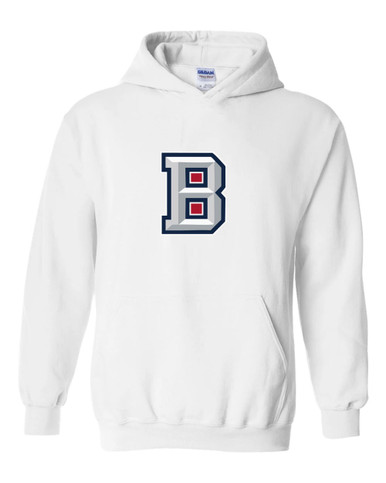 Beckman Patriots B Script Mascot #1 Men's Hoodie