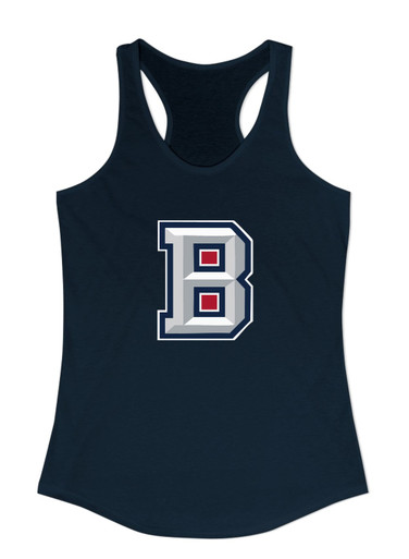 Beckman Patriots B Script Mascot #1 Women's Tank Top