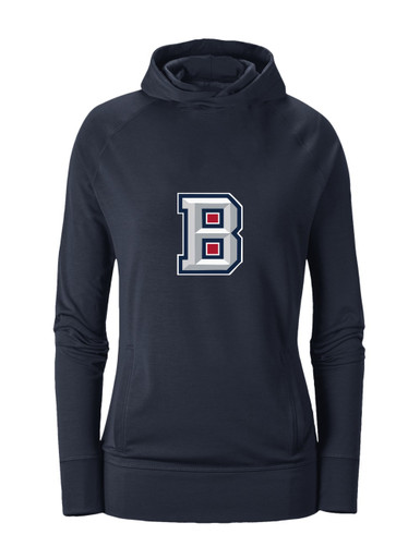 Beckman Patriots B Script Mascot #1 Women's Hoodie
