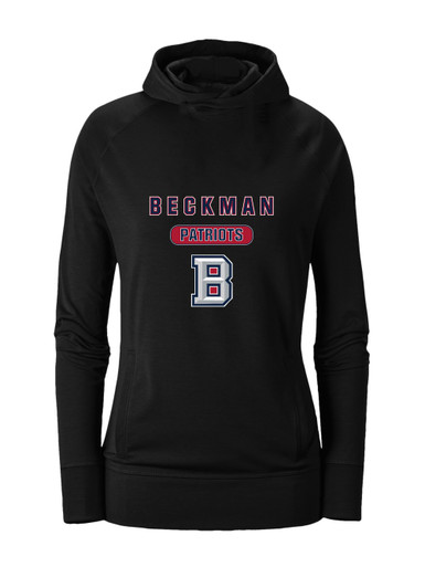 Beckman Patriots B Script Mascot #3 Women's Hoodie