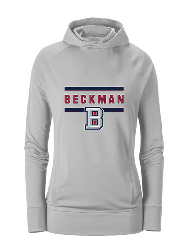 Beckman Patriots B Script Mascot #4 Women's Hoodie