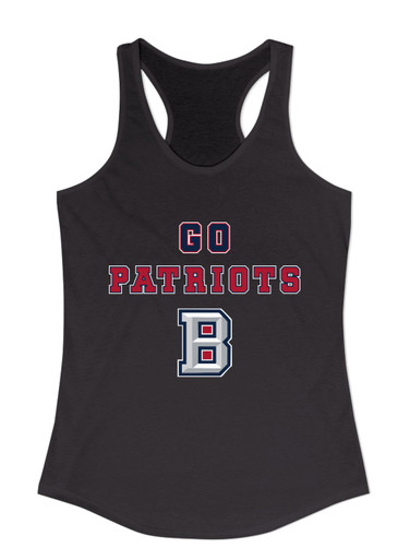 Beckman Patriots B Script Go Team Women's Tank Top
