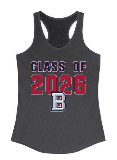 Beckman Patriots B Script Class of 2026 Women's Tank Top