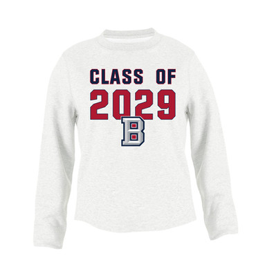 Beckman Patriots B Script Class of 2029 Men's Sweatshirt