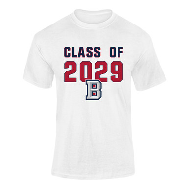 Beckman Patriots B Script Class of 2029 Men's SS T-Shirt