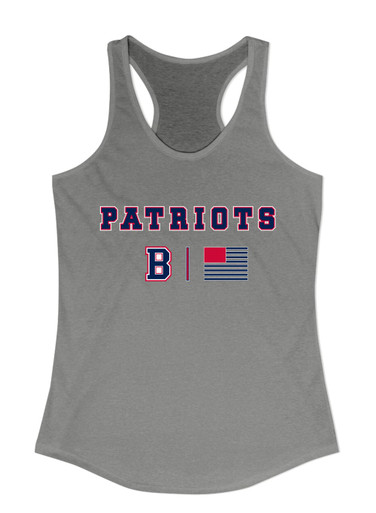 Berkmar Patriots Team Colors Flag Women's Tank Top