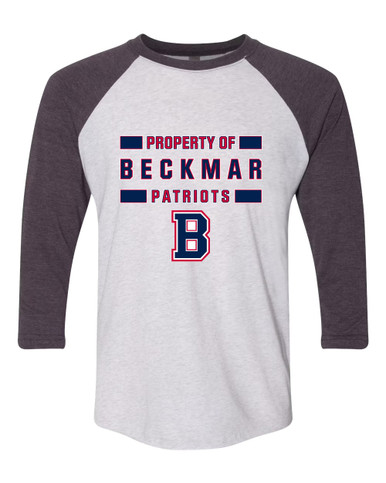 Berkmar Patriots Property Of Women's Baseball T-Shirt