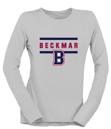 Berkmar Patriots Mascot #4 Women's LS T-Shirt