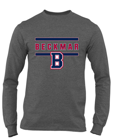 Berkmar Patriots Mascot #4 Men's LS T-Shirt