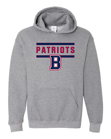 Berkmar Patriots Mascot #5 Men's Hoodie