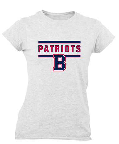 Berkmar Patriots Mascot #5 Women's SS T-Shirt