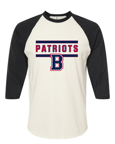 Berkmar Patriots Mascot #5 Women's Baseball T-Shirt