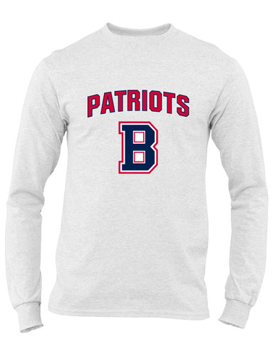 Berkmar Patriots Mascot #6 Men's Premium LS T-Shirt
