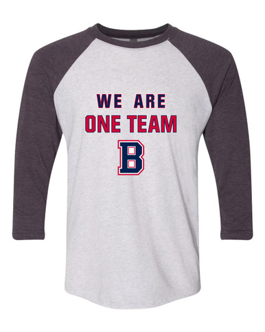 Berkmar Patriots We Are One Team Women's Baseball T-Shirt