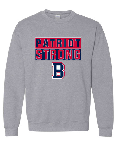 Berkmar Patriots Strong #1 Men's Sweatshirt