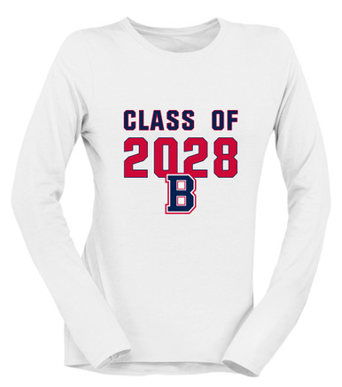 Berkmar Patriots Class of 2028 Women's LS T-Shirt