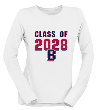 Berkmar Patriots Class of 2028 Women's Premium LS T-Shirt
