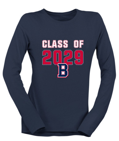 Berkmar Patriots Class of 2029 Women's Premium LS T-Shirt