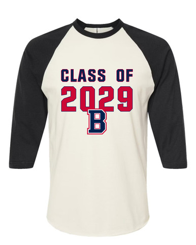 Berkmar Patriots Class of 2029 Men's Baseball T-Shirt