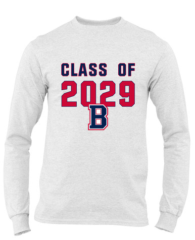 Berkmar Patriots Class of 2029 Men's Premium LS T-Shirt