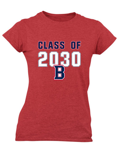 Berkmar Patriots Class of 2030 Women's Premium SS T-Shirt