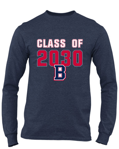 Berkmar Patriots Class of 2030 Men's Premium LS T-Shirt