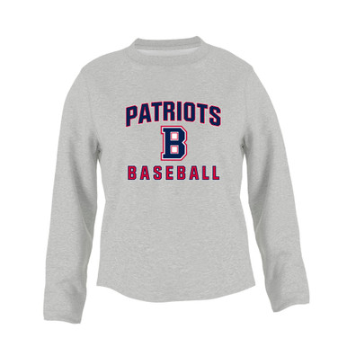Berkmar Patriots Baseball #1 Women's Sweatshirt