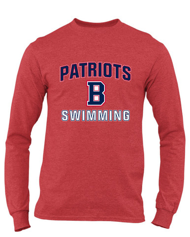 Berkmar Patriots Swimming Men's Premium LS T-Shirt
