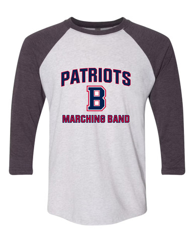 Berkmar Patriots Marching Band Women's Baseball T-Shirt