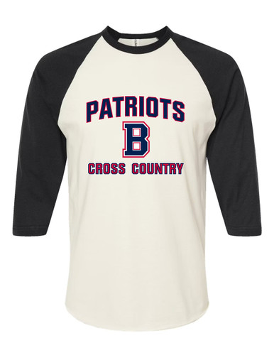 Berkmar Patriots Cross Country Women's Baseball T-Shirt
