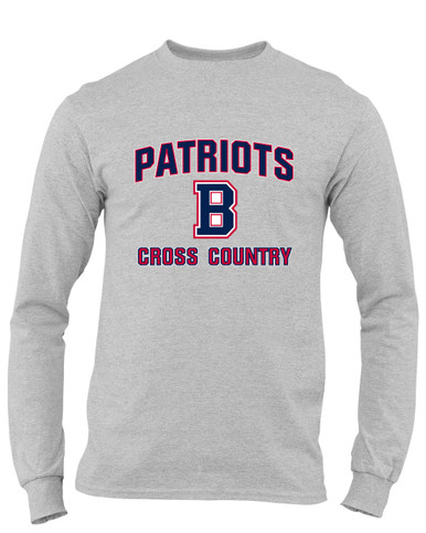 Berkmar Patriots Cross Country Men's LS T-Shirt
