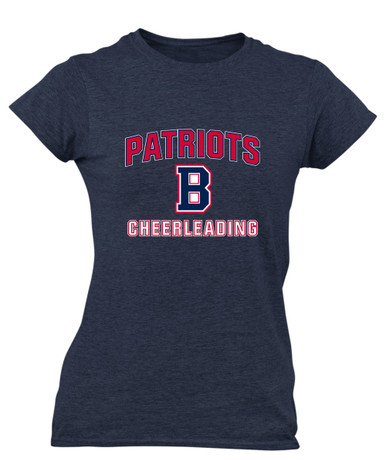 Berkmar Patriots Cheerleading Women's Premium SS T-Shirt