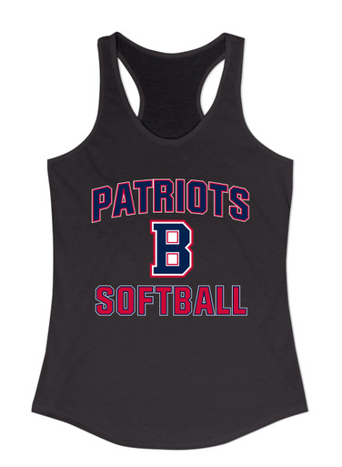 Berkmar Patriots Softball #1 Women's Tank Top