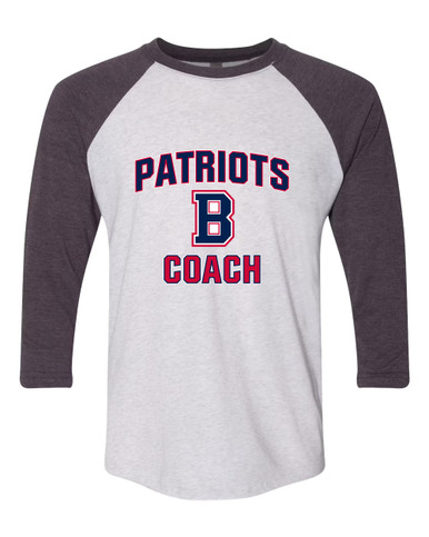Berkmar Patriots Coach Women's Baseball T-Shirt