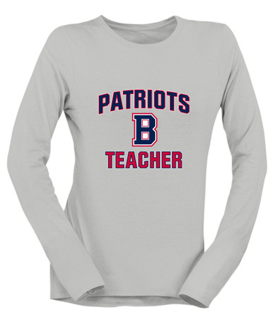 Berkmar Patriots Teacher Women's Premium LS T-Shirt