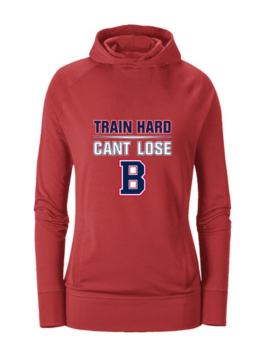 Berkmar Patriots Train Hard, Can't Lose Women's Hoodie