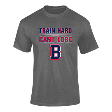 Berkmar Patriots Train Hard, Can't Lose Men's SS T-Shirt