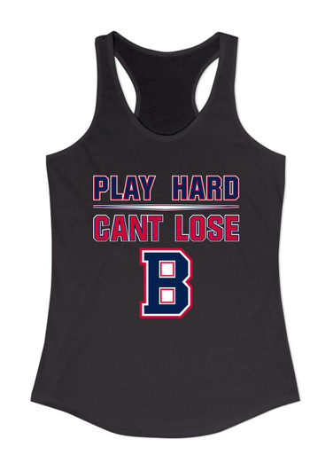 Berkmar Patriots Play Hard, Can't Lose Women's Tank Top