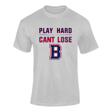 Berkmar Patriots Play Hard, Can't Lose Men's SS T-Shirt