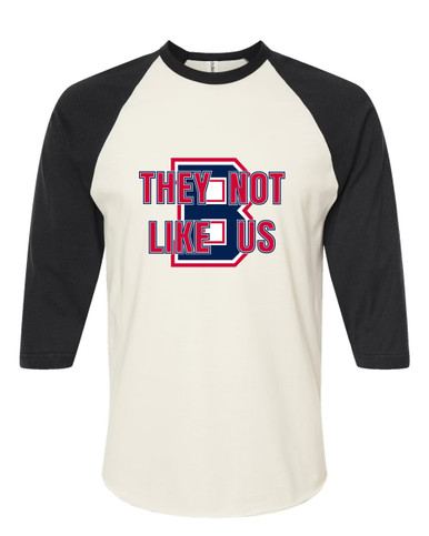 Berkmar Patriots They Not Like Us #2 Women's Baseball T-Shirt