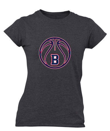 Berkmar Patriots Basketball #2 Women's Premium SS T-Shirt