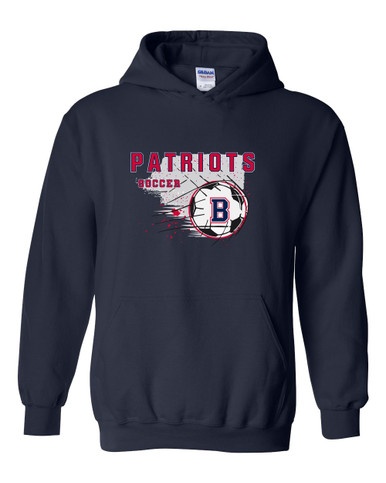 Berkmar Patriots Soccer #2 Men's Hoodie