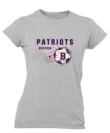Berkmar Patriots Soccer #2 Women's SS T-Shirt